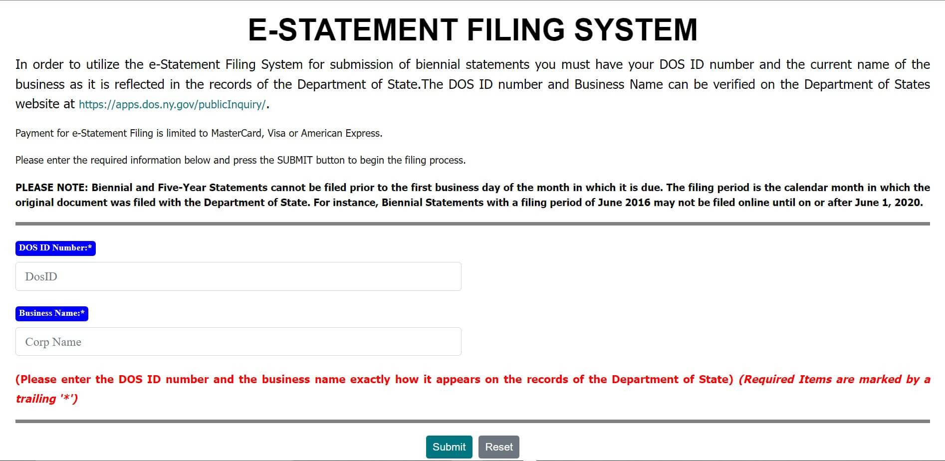 new york llc annual filing requirements